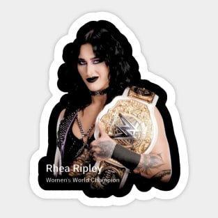 Rhea Ripley Women's World Champion Sticker